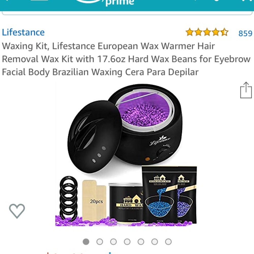 Hard wax kit NO wax